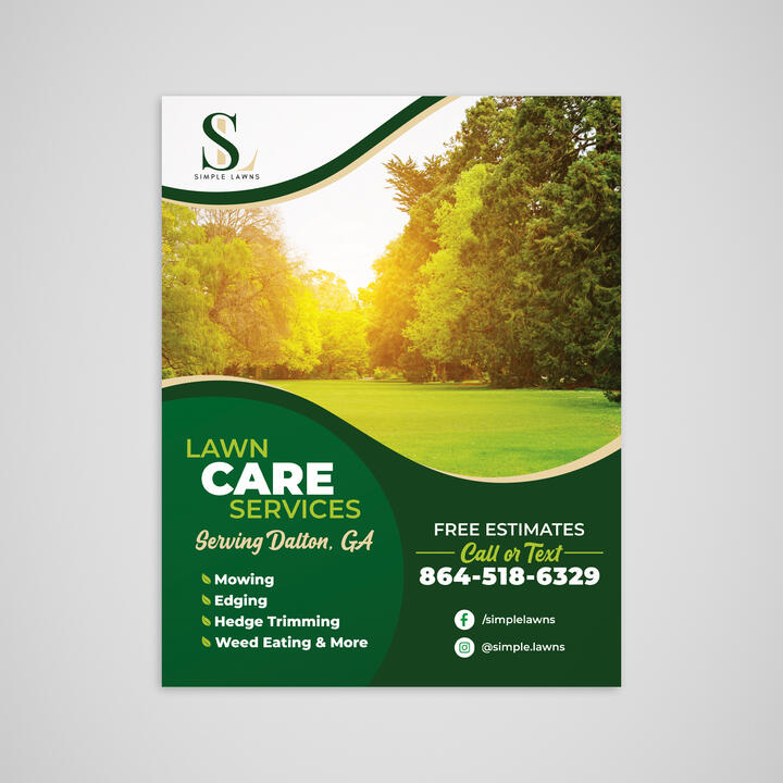 Lawn Care Flyer