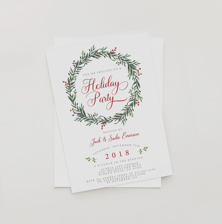 Holiday Party Invite
