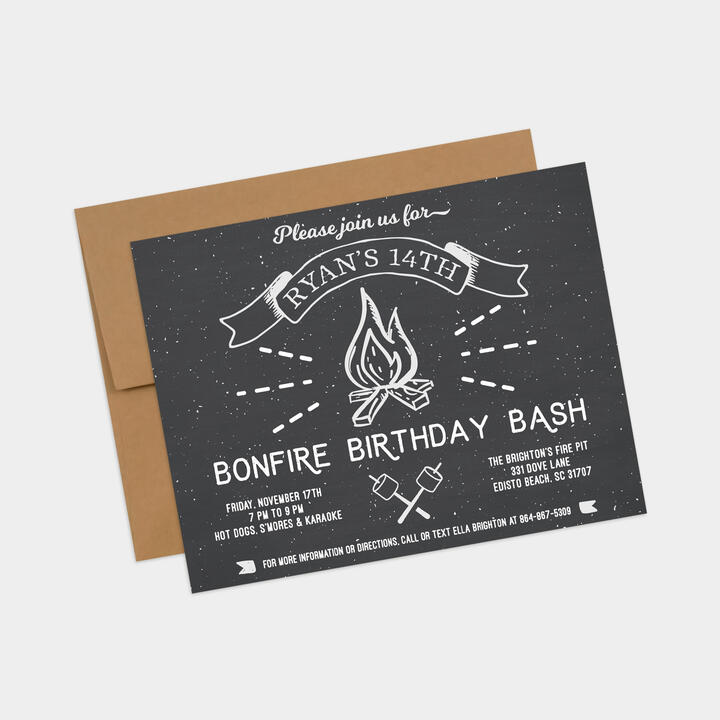 Teen Birthday Invitation Teen Birthday Invitation
